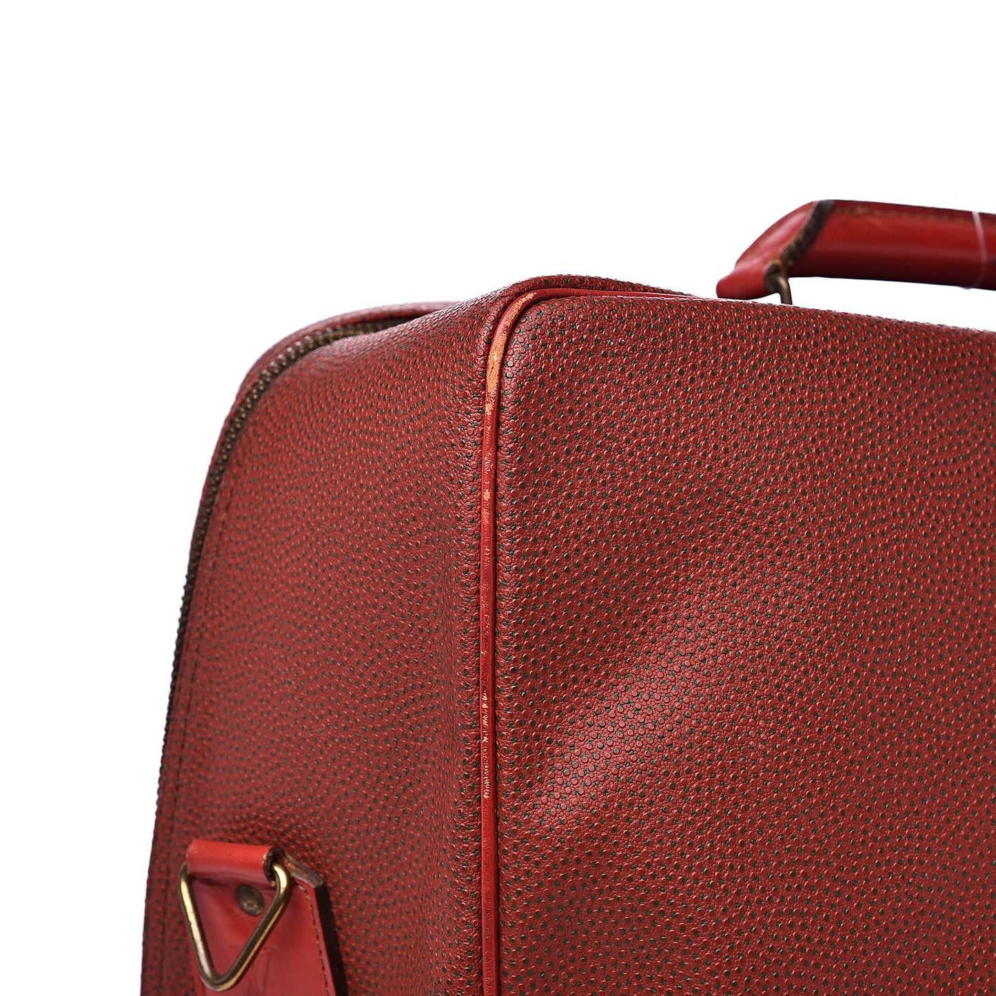 Calfskin Cup Challenge Travel Bag Red