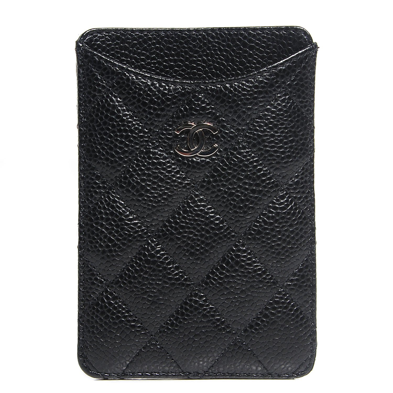 Chanel Caviar Quilted iPhone Case Black 1 of 6