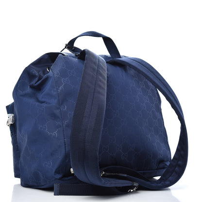 Gucci Nylon Monogram Medium Light Single Buckle Backpack Tide 3 of 9