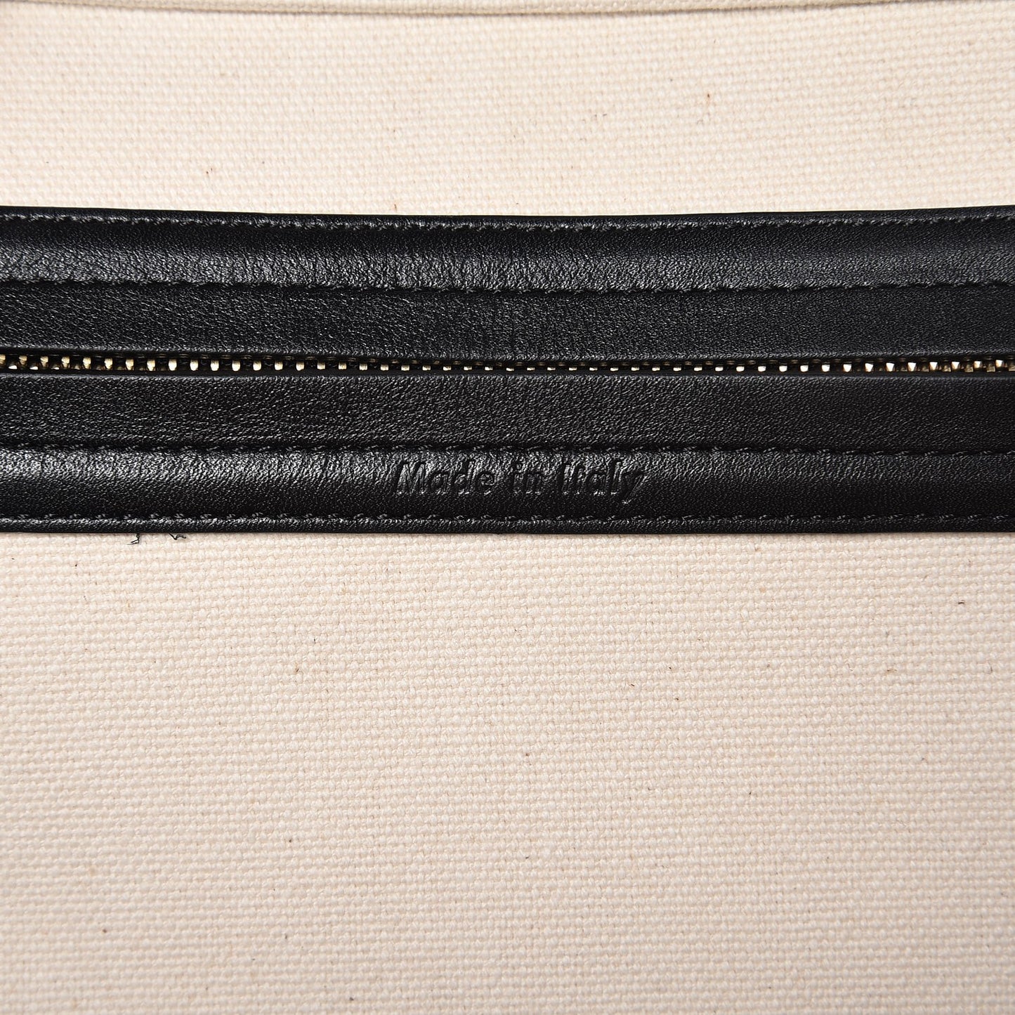 Cotton Canvas Medium Phantom Luggage White