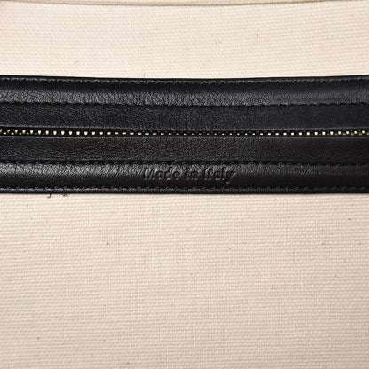 Celine Cotton Canvas Medium Phantom Luggage White 6 of 7