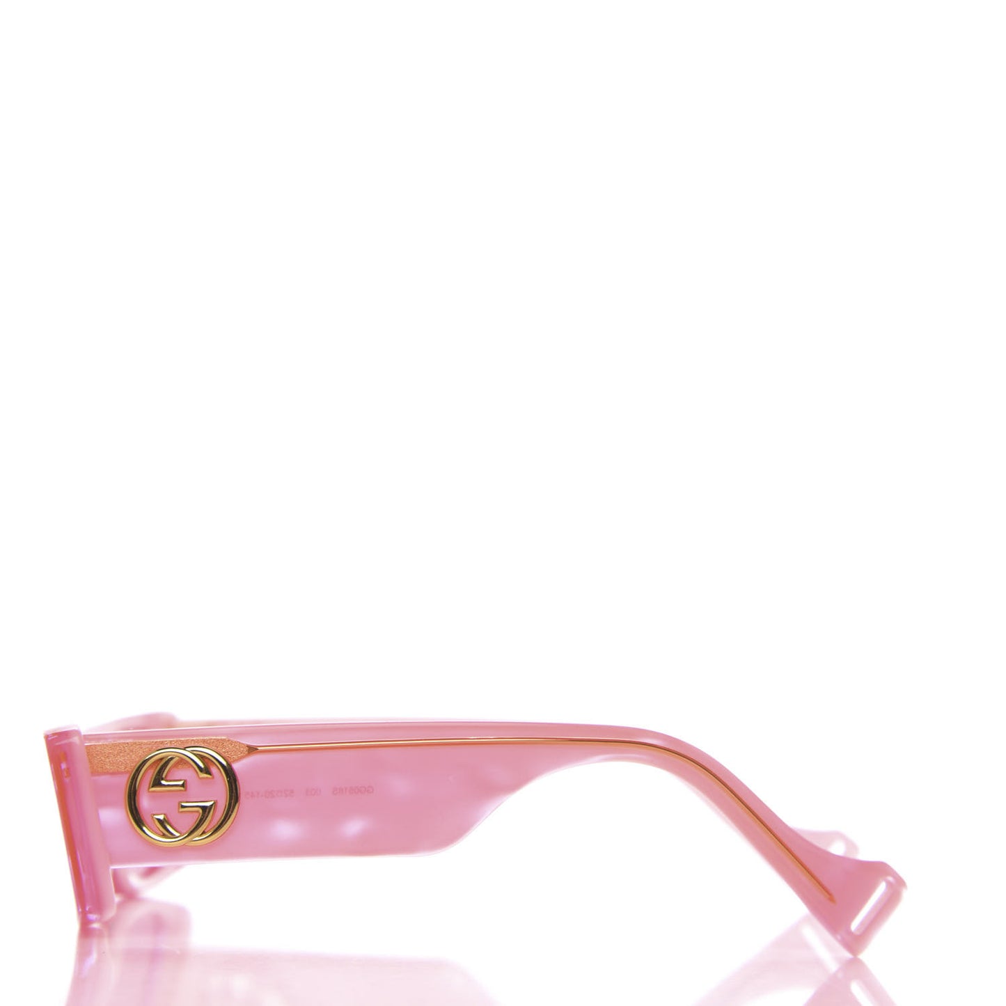 Acetate Square Sunglasses GG0516S Pink