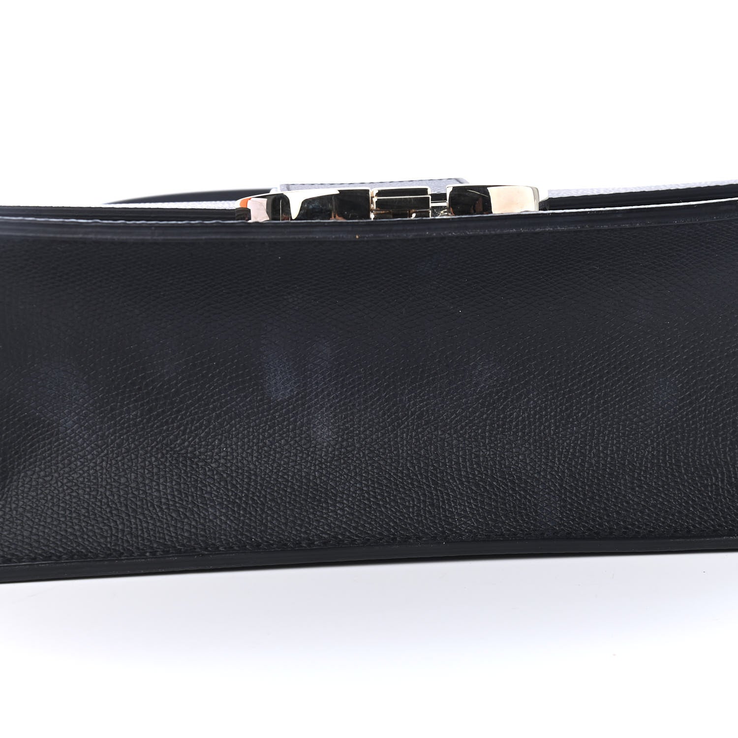 Christian Dior Grained Calfskin Embossed 30 Montaigne Chain Flap Bag Black 9 of 10