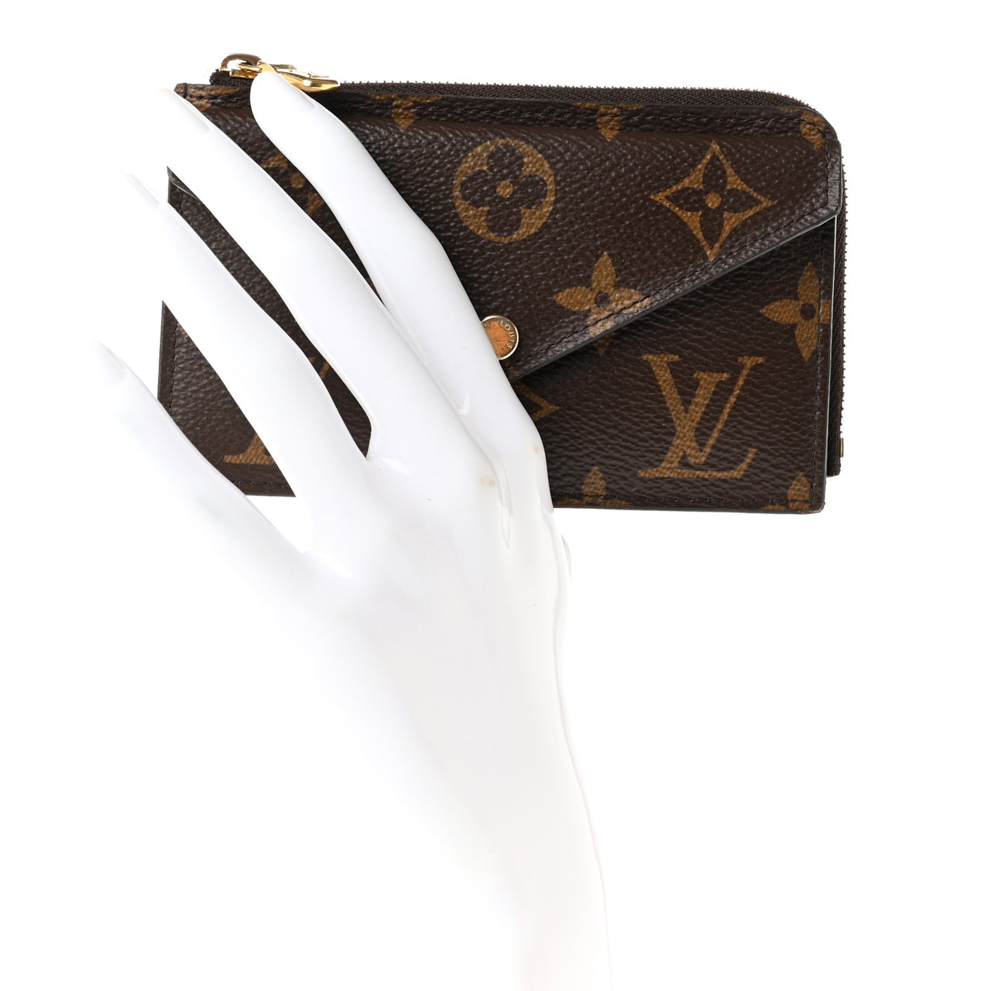 Monogram Recto Verso Card Holder Black