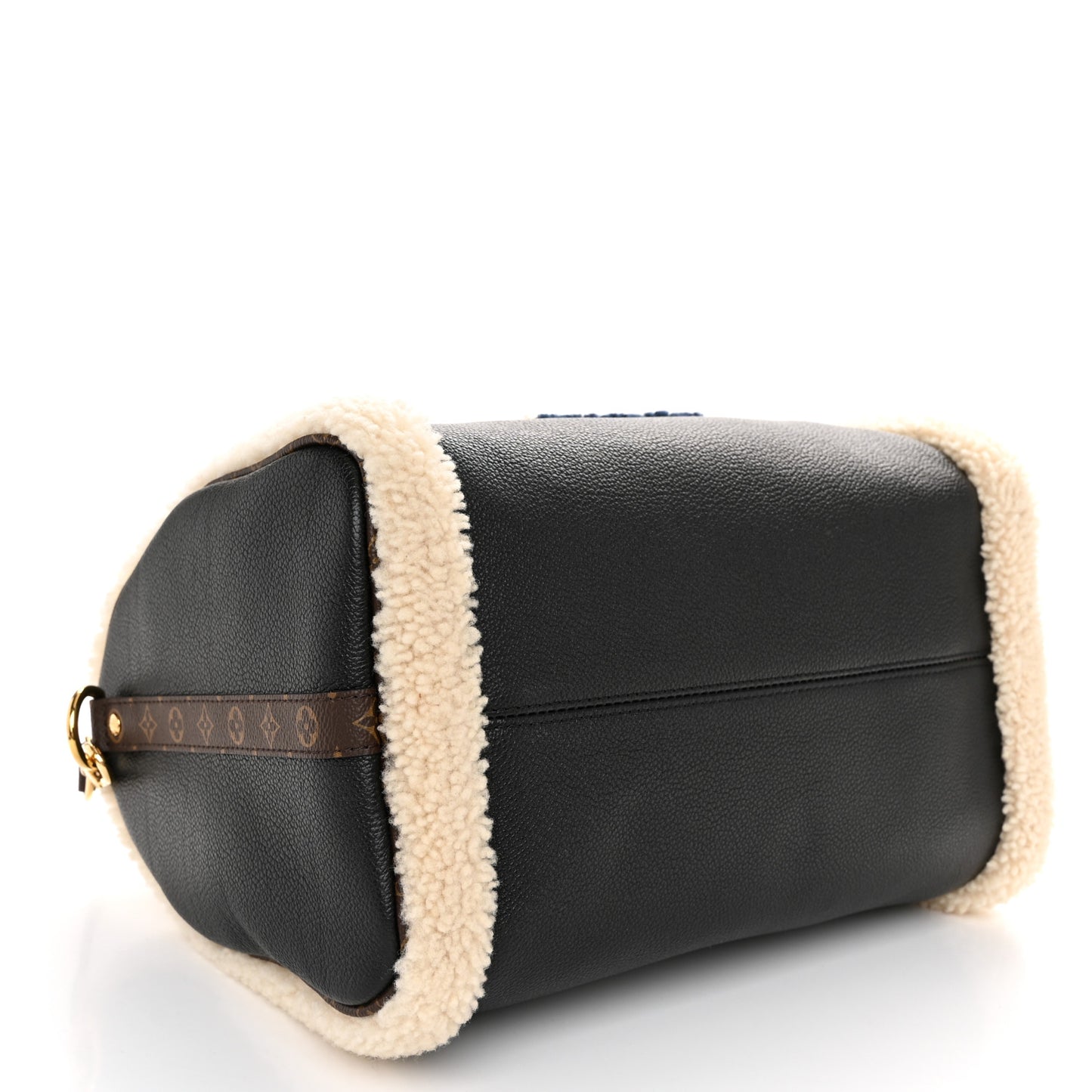 Calfskin Monogram Teddy Speedy Bandouliere 30 Black