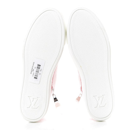 Louis Vuitton Monogram Giant Stellar Sneaker Boots 38 Rose Rouge 5 of 8