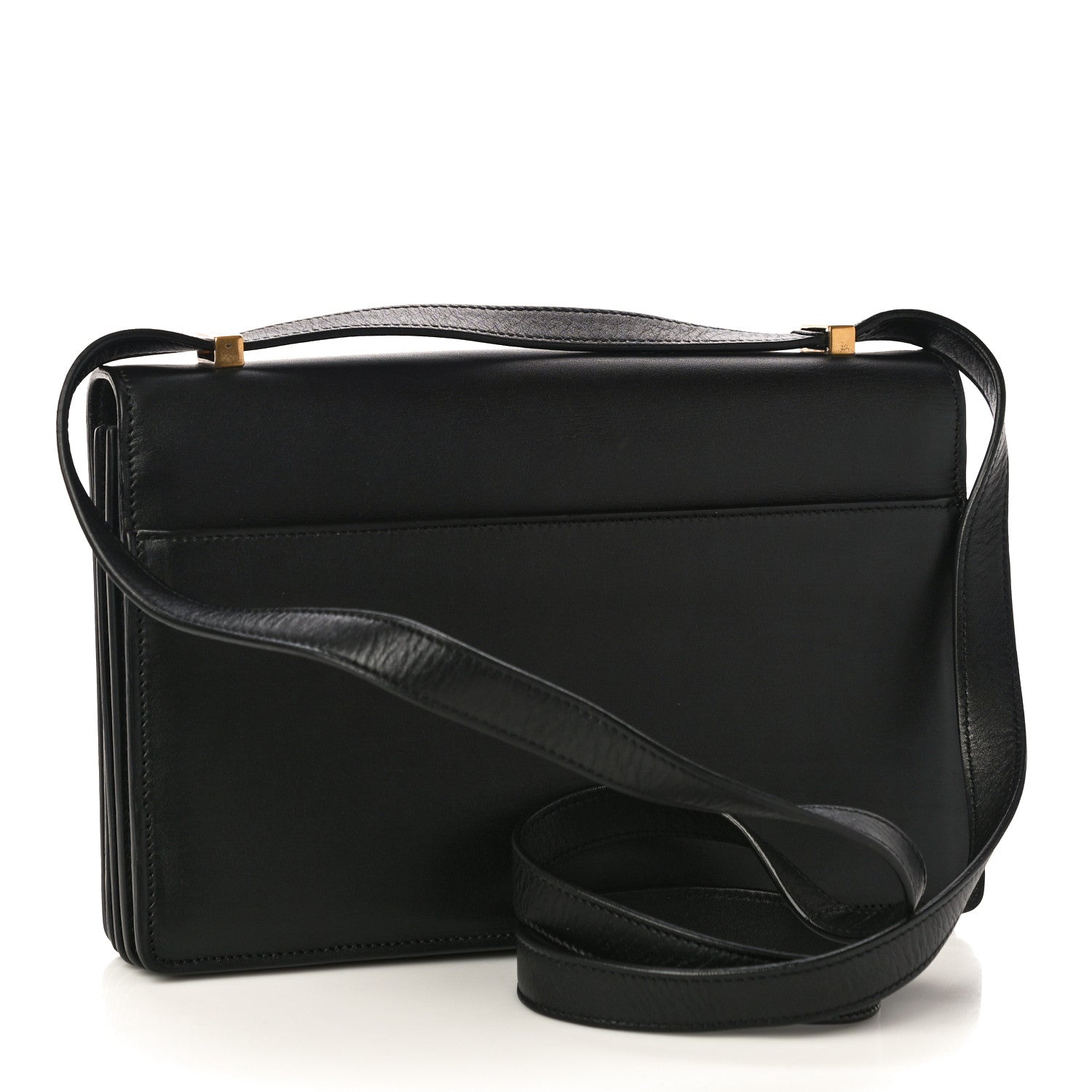Saint Laurent Calfskin Monogram Small Dylan Shoulder Bag Black 2 of 10