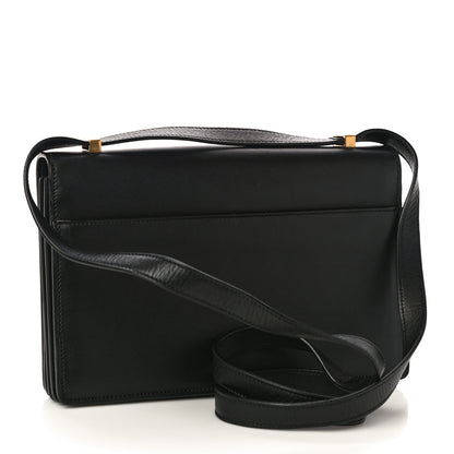 Saint Laurent Calfskin Monogram Small Dylan Shoulder Bag Black 2 of 10