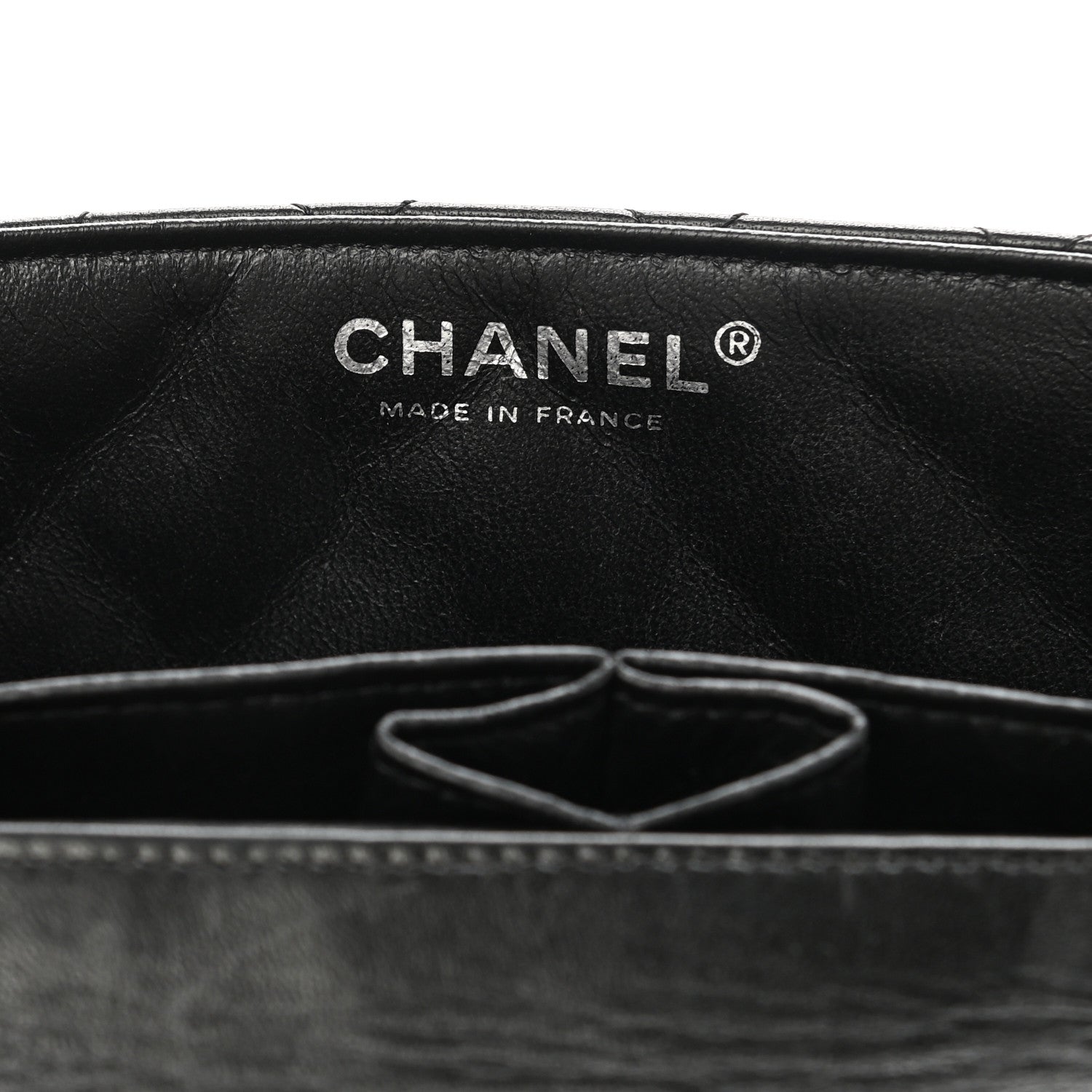 Chanel Lambskin Quilted East West Flap Black 19 of 20