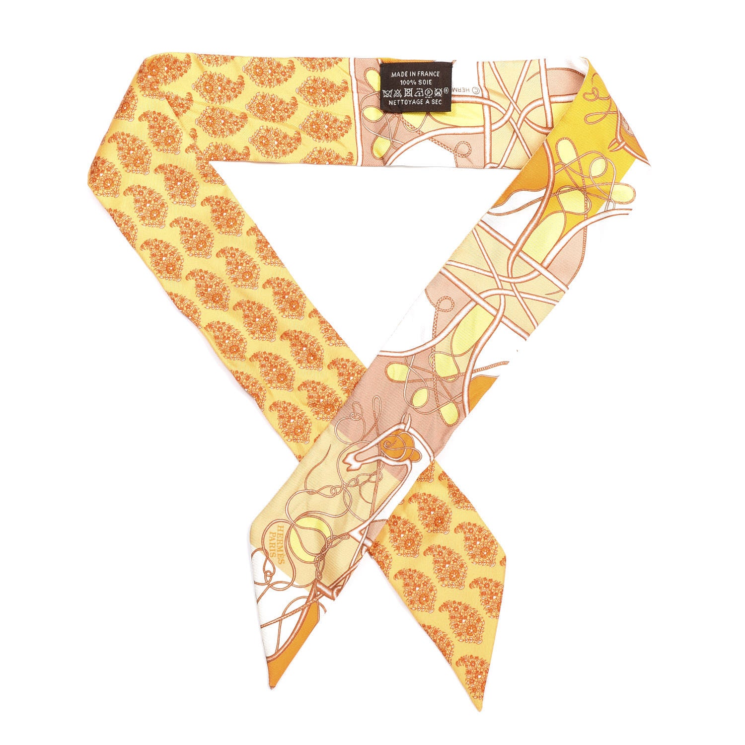 Hermes Silk Coup De Fouet Au Bloc Twilly 1 of 3