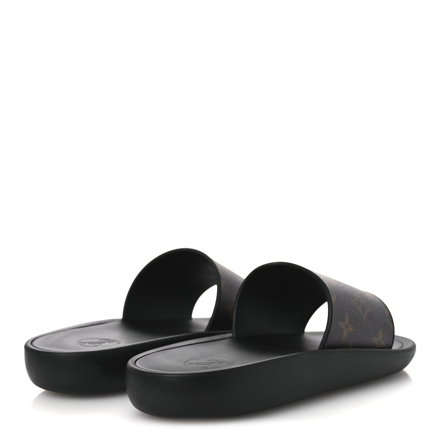 Monogram Sunbath Slide Sandals 38
