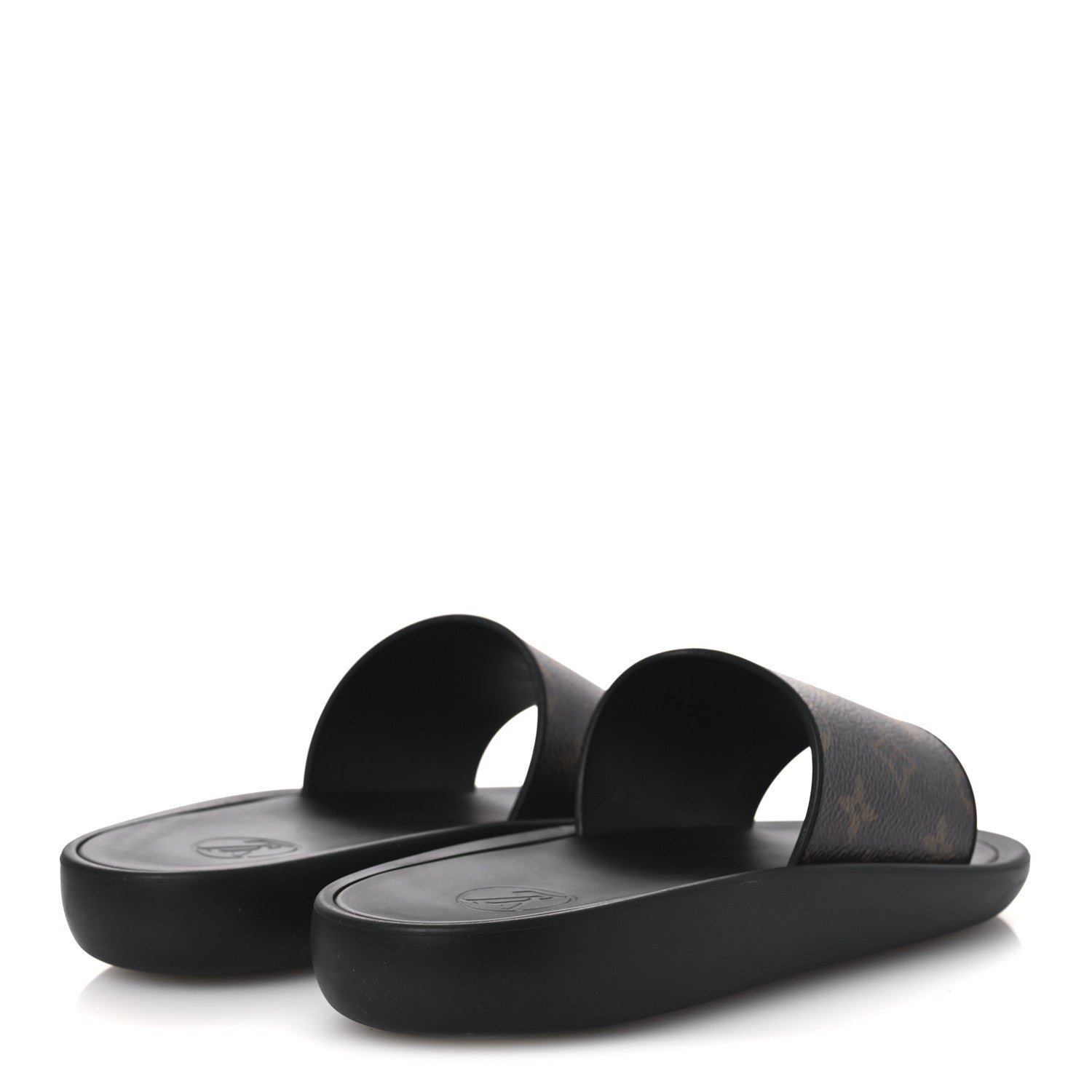Louis Vuitton Monogram Sunbath Slide Sandals 38 5 of 11