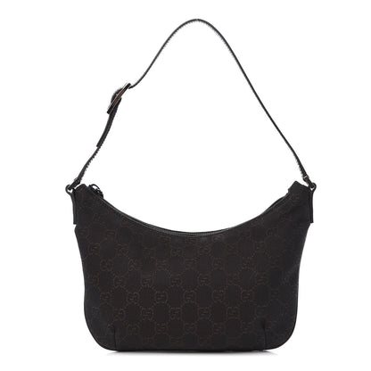 Gucci Monogram Pochette Dark Brown 1 of 7