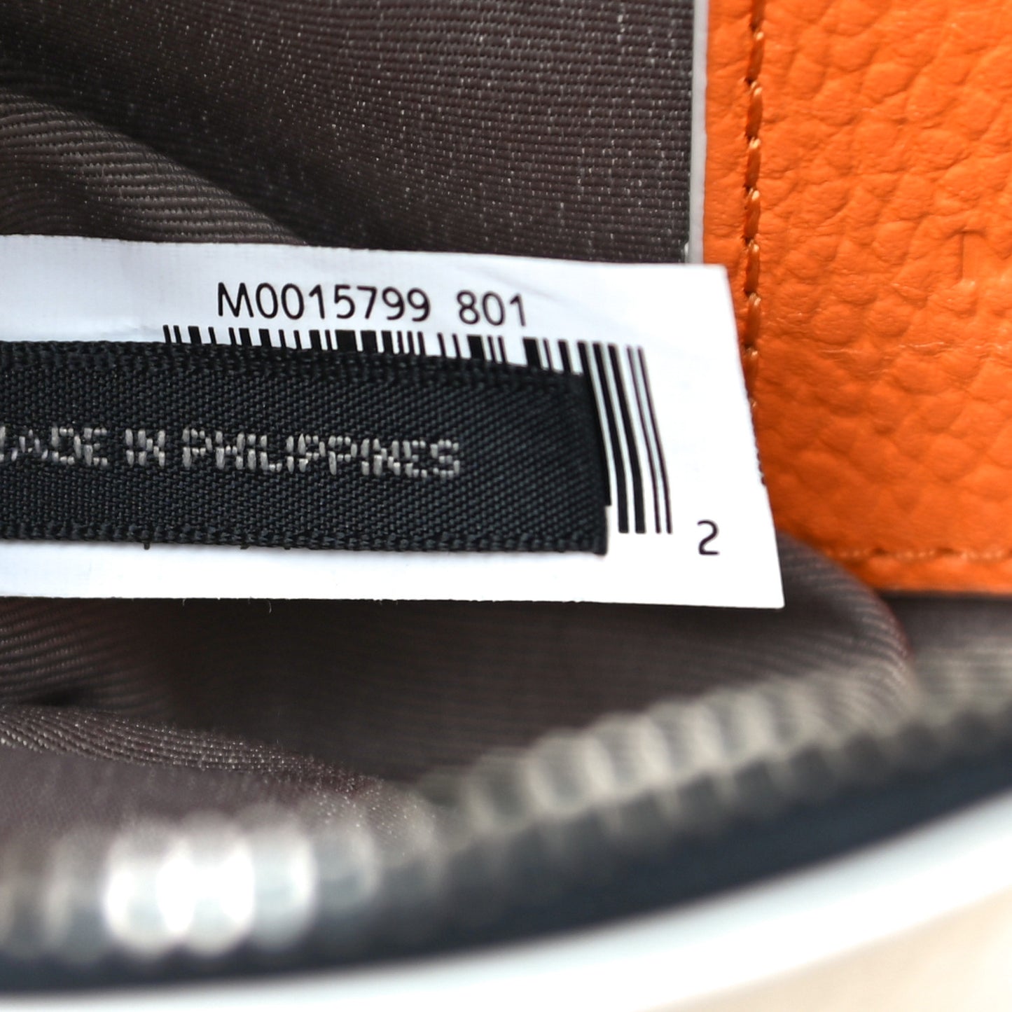 Calfskin The Box 20 Crossbody Orange
