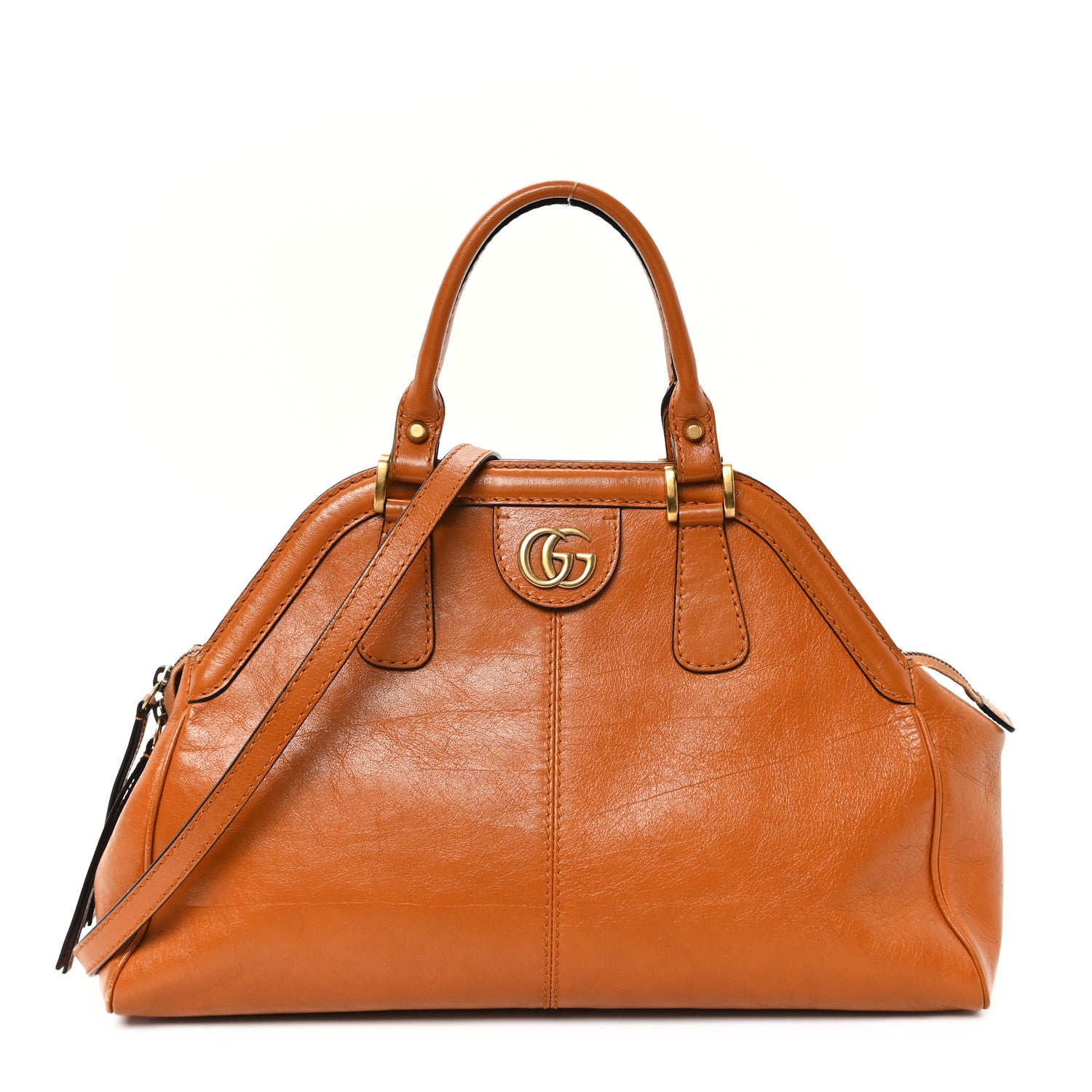 Gucci Piuma Lux Energy Medium Re(Belle) Top Handle Bag Cuir 1 of 12