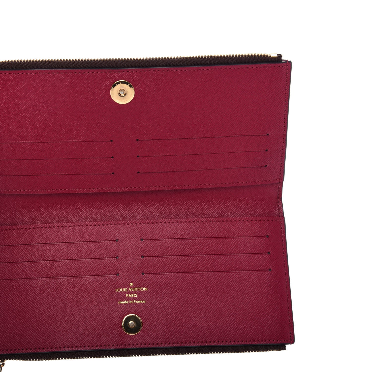 Louis Vuitton Monogram Adele Wallet Fuchsia 5 of 7