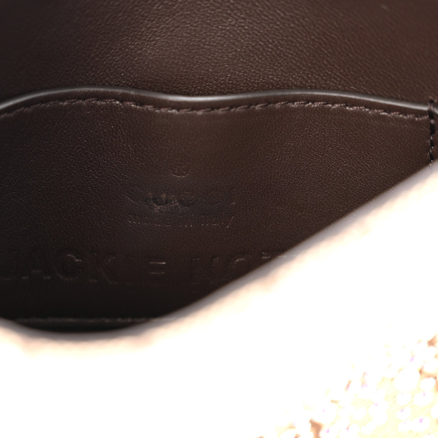 Gucci Monogram Crystal Mini Jackie Notte Bag Camel Ebony 6 of 11