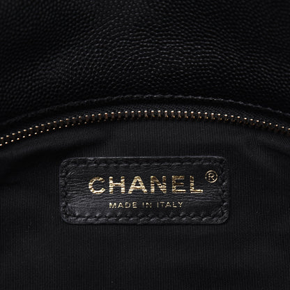 Chanel Caviar Quilted Flap Clutch Black 6 of 11