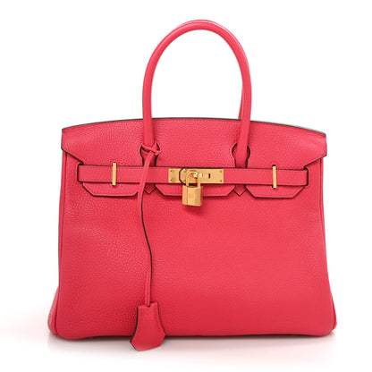 Hermes Togo Birkin 30 Rose Extreme 1 of 10