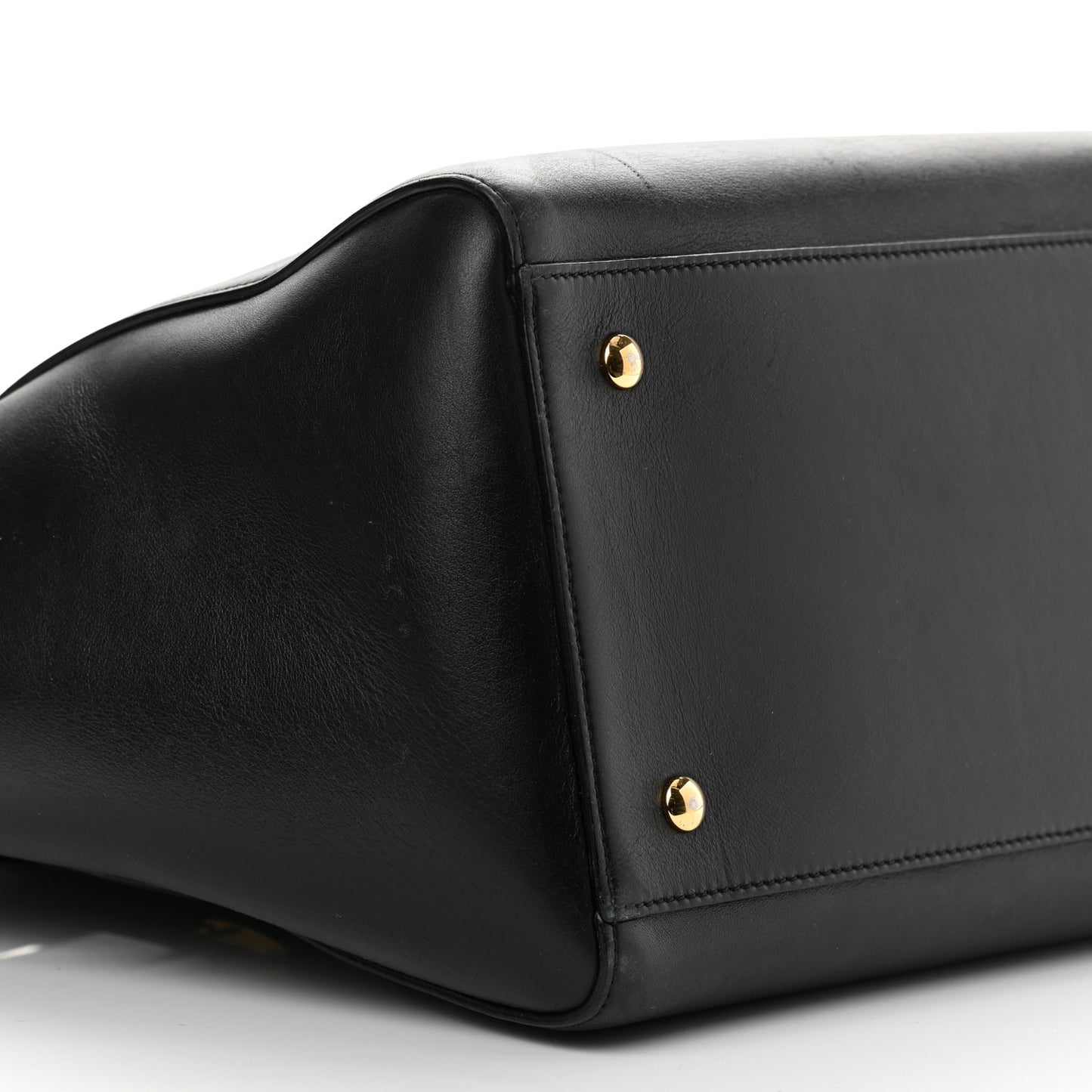 Vitello Calfskin Signature Tote Black