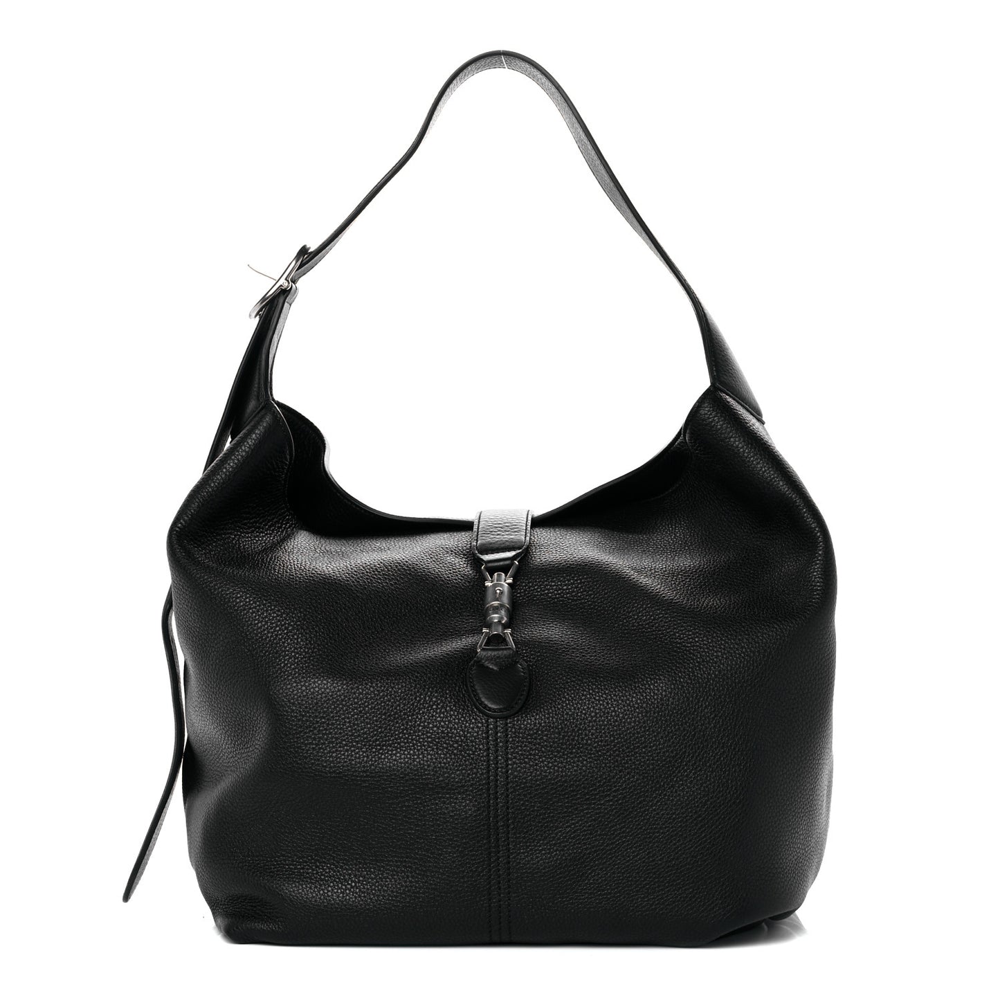Amour Grane Calfskin Medium Jackie 1961 Crossbody Bag Black