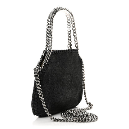 Stella McCartney Shaggy Deer Tiny Shoulder Bag Black 3 of 9