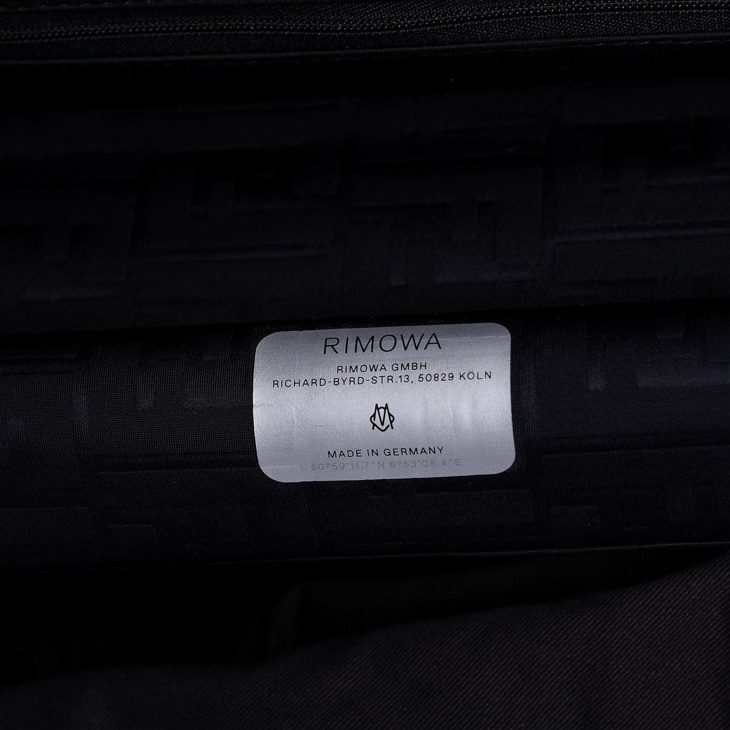 X RIMOWA Aluminum FF Print Roll Away Carry On Luggage Silver