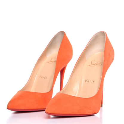 Christian Louboutin Suede So Kate 120 Pumps 37 Orange 2 of 10