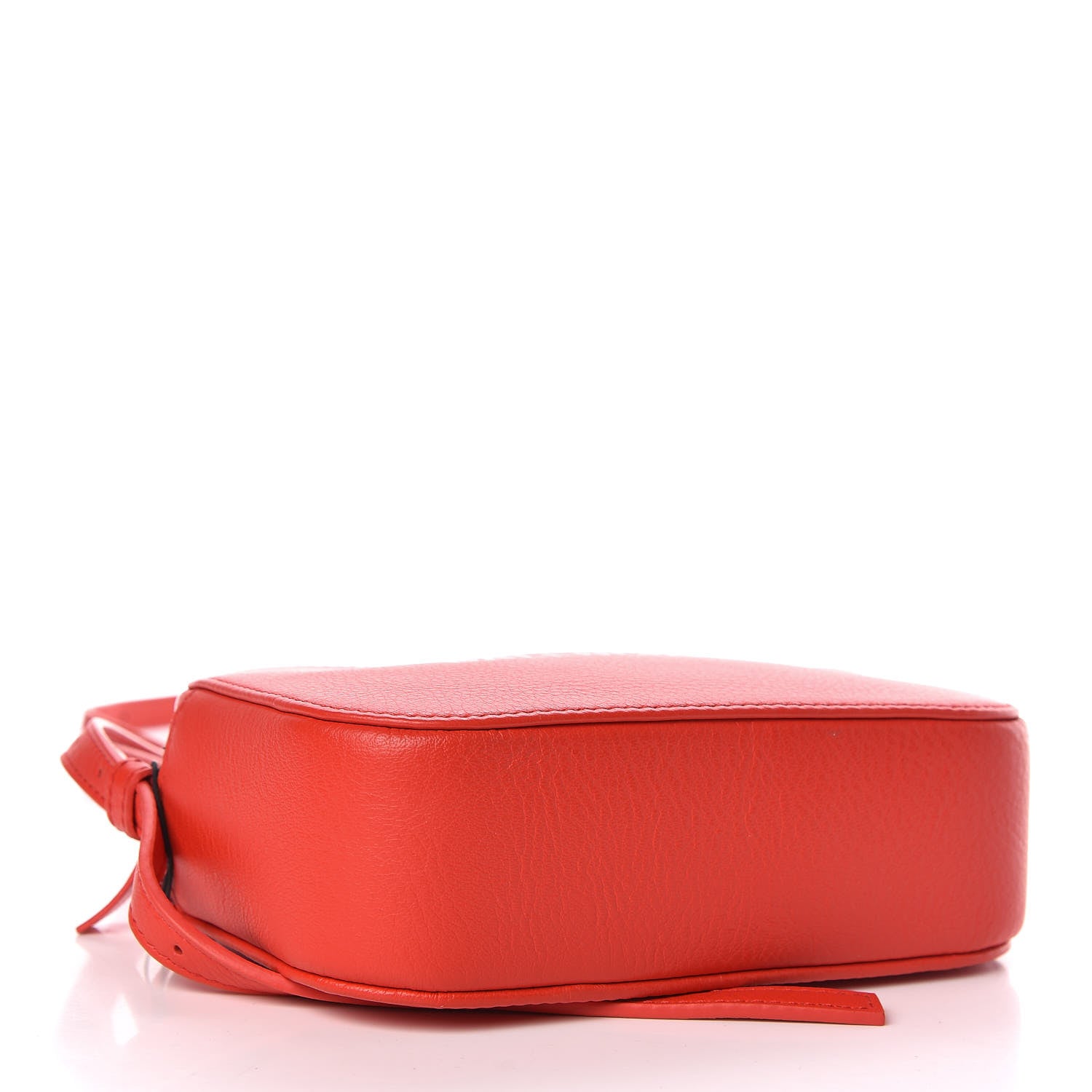 Balenciaga Smooth Calfskin Logo XS Everyday Camera Bag Vivid Red Black 4 of 10