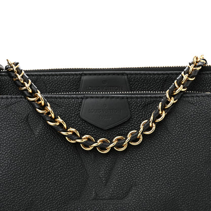 Louis Vuitton Empreinte Monogram Giant Multi Pochette Accessories Black 8 of 11
