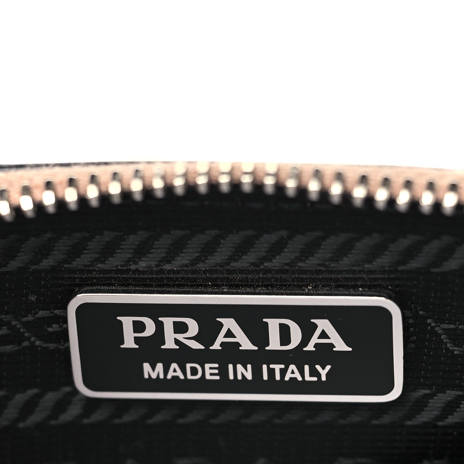 Prada Saffiano Vernice Chain Crossbody Bag Albicocca 6 of 10