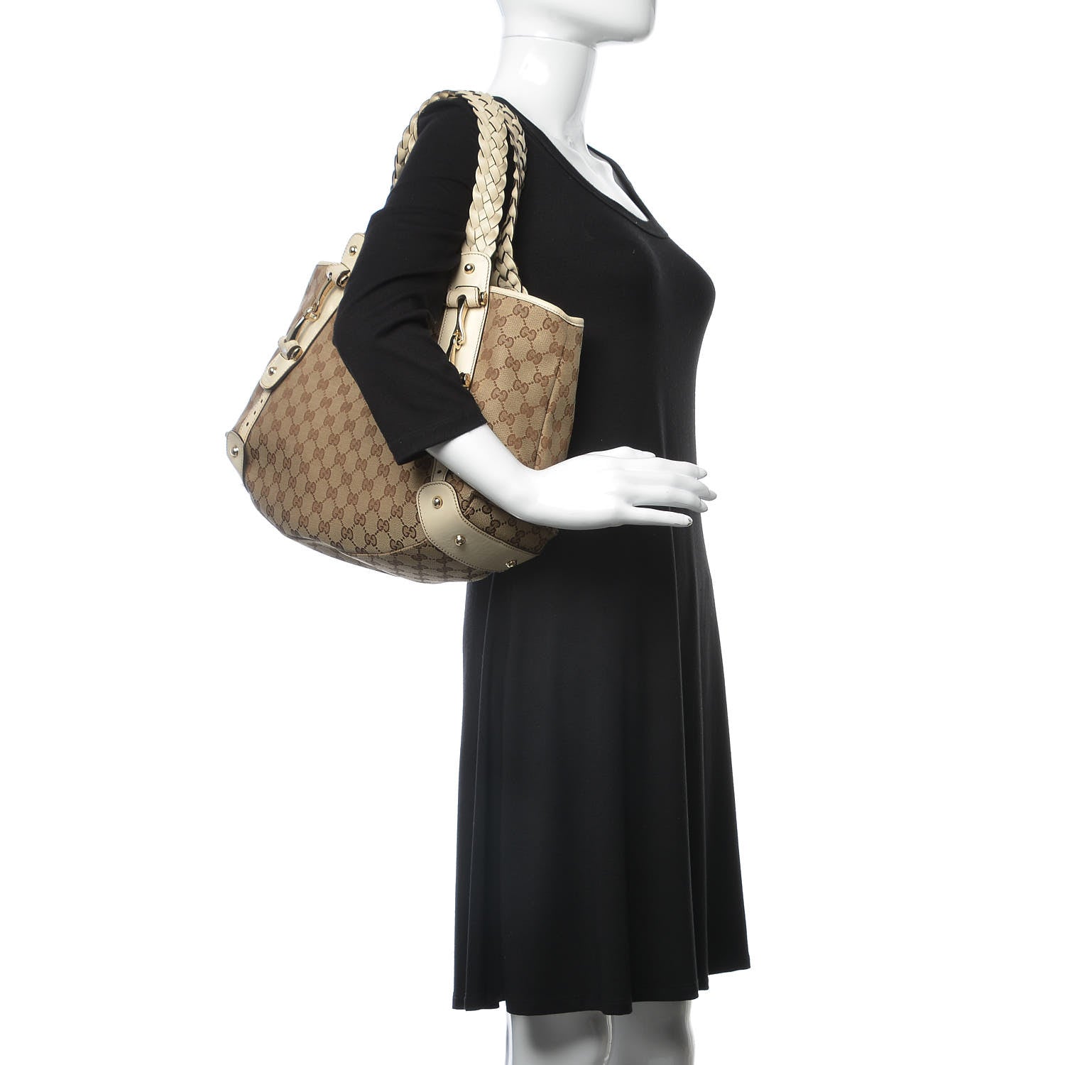Gucci Monogram Small Pelham Shoulder Bag Off White 2 of 10