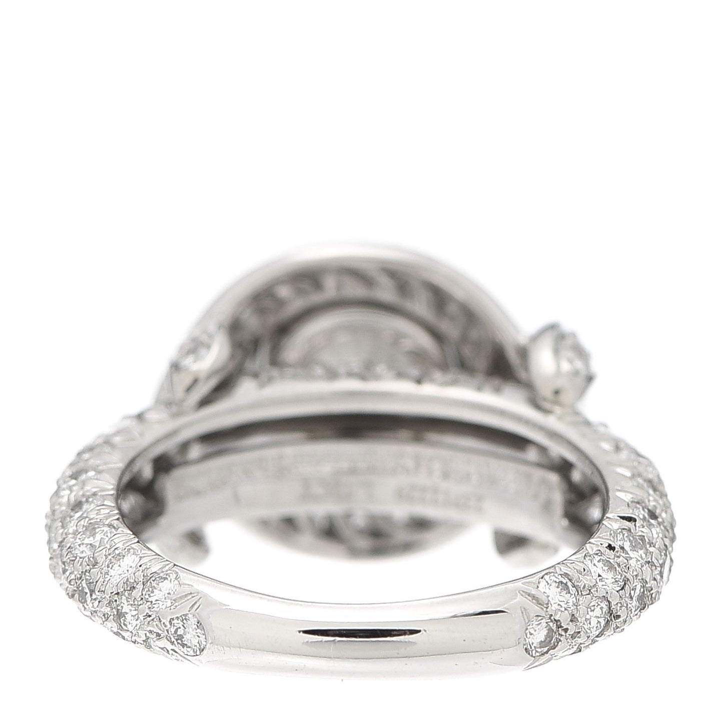 Platinum Diamond 1.72ct Schlumberger Round Brilliant Engagement Ring 48 4.5