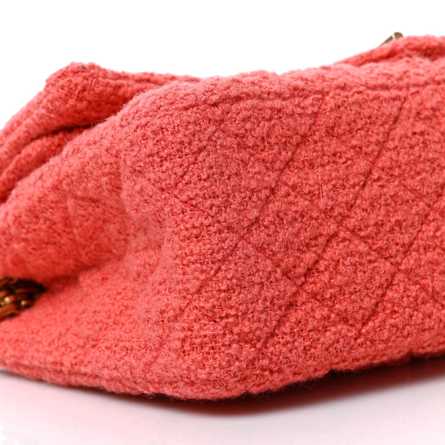 Wool Tweed Quilted 2.55 Reissue 225 Flap Coral