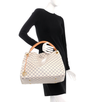 Louis Vuitton Damier Azur Artsy MM 2 of 7