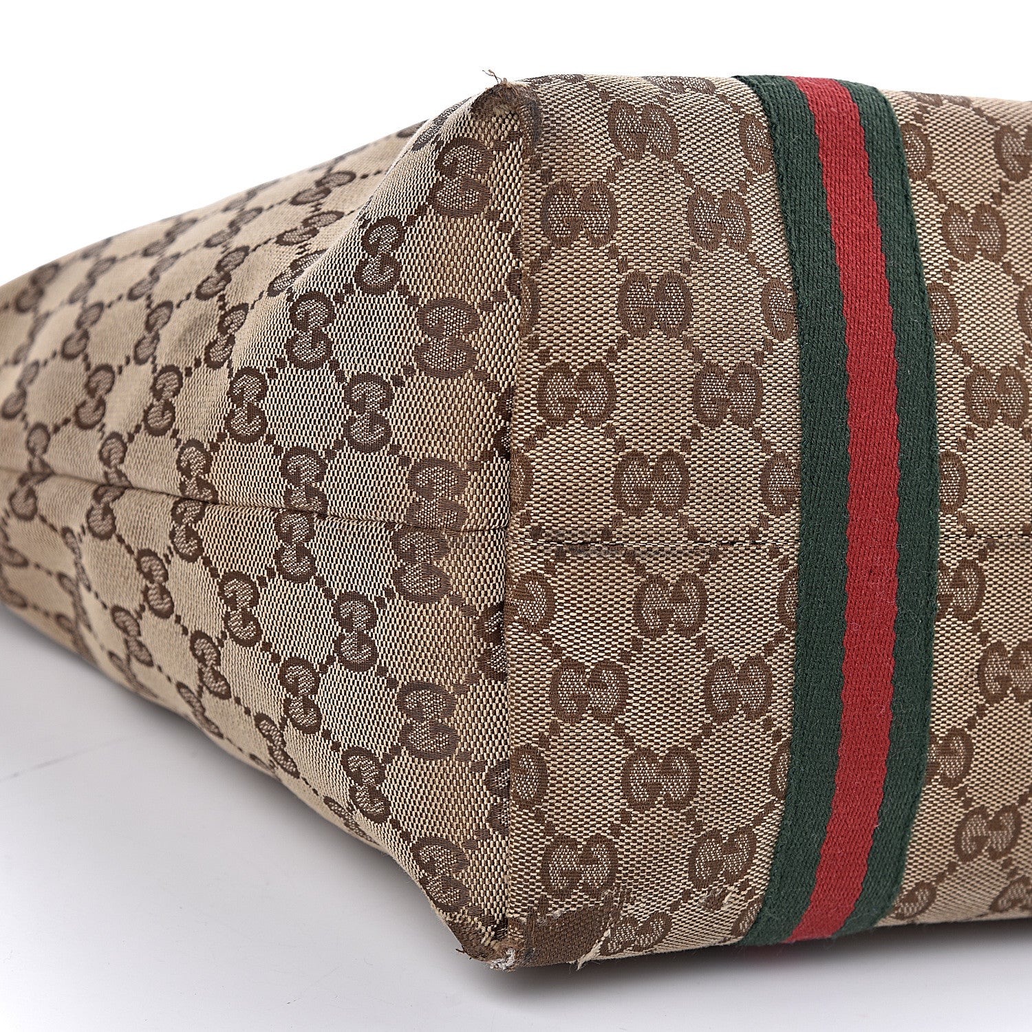 Gucci Monogram Large Jolicoeur Tote Brown 16 of 18