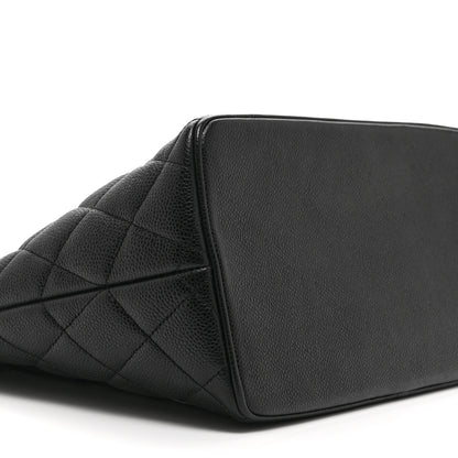 Chanel Caviar Quilted Medallion Tote Black 9 of 10
