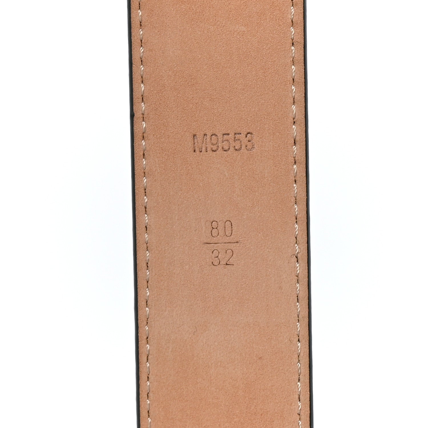 Louis Vuitton Epi 30mm LV Initiales Belt 80 32 Black 3 of 6