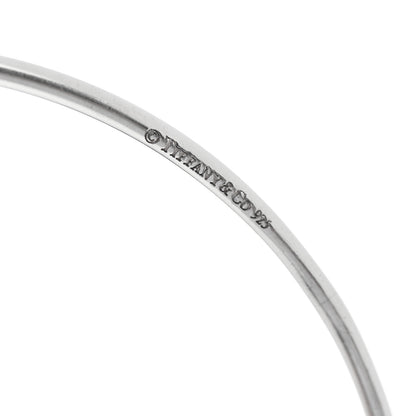 Tiffany Sterling Silver 1837 Triple Bangle Lock Bracelet 4 of 4