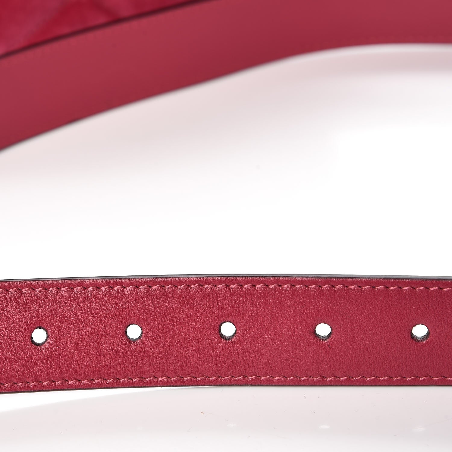 Gucci Velvet Matelasse GG Marmont Belt Bag 75 30 Light Raspberry Rose 11 of 12