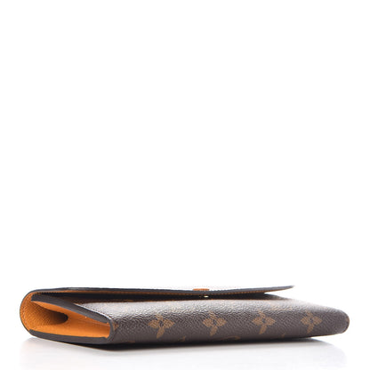 Louis Vuitton Monogram Emilie Wallet Safran 4 of 7