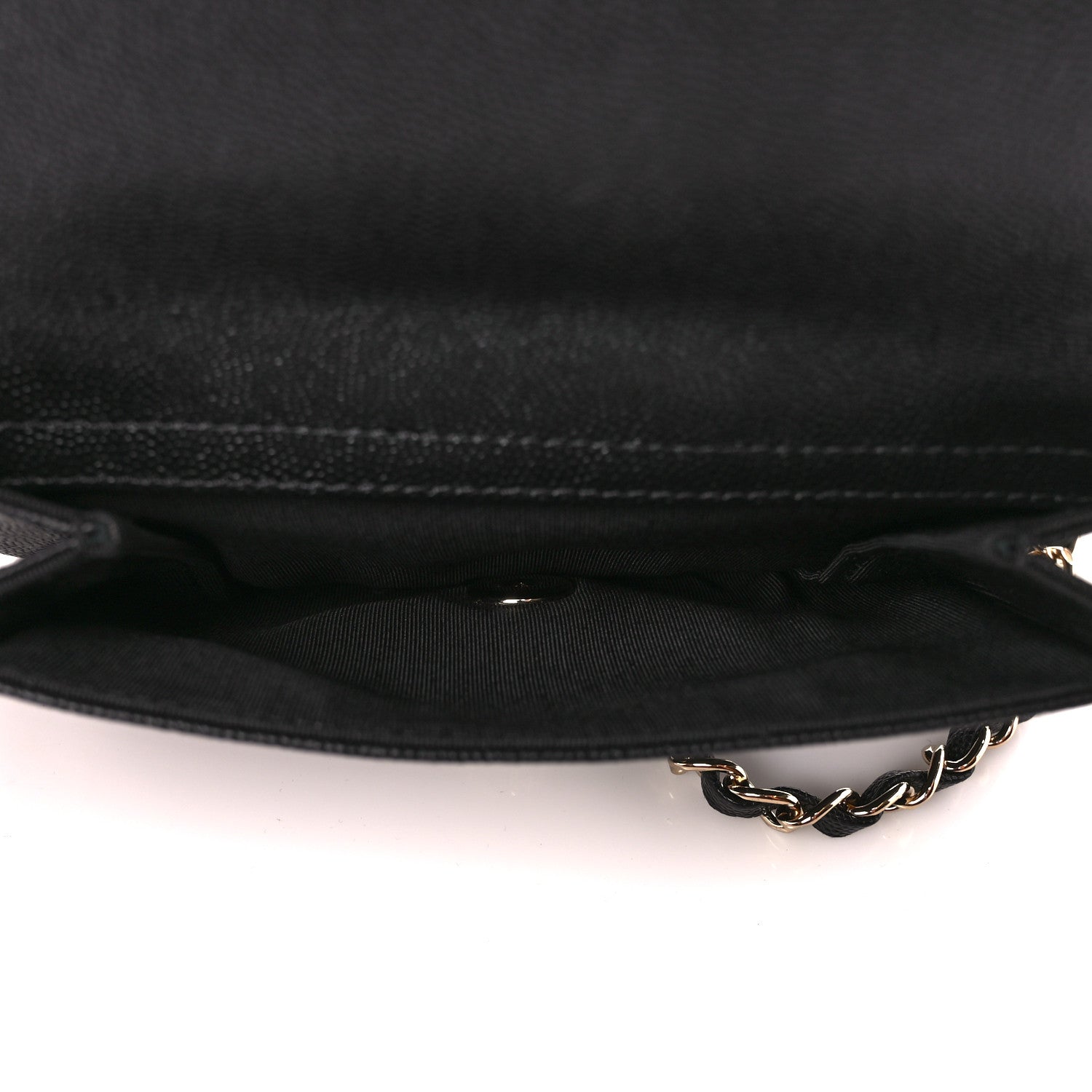 Chanel Caviar Quilted CC Day Camera Case Black 7 of 13