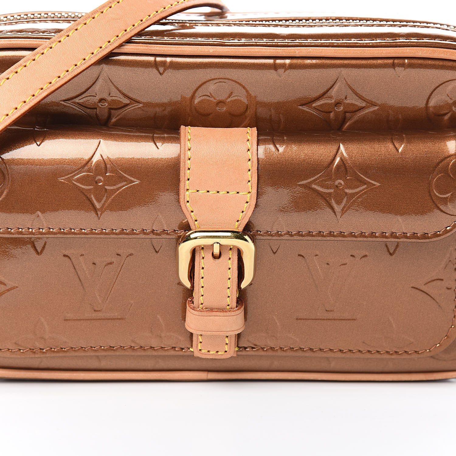 Louis Vuitton Vernis Christie MM Bronze 11 of 11