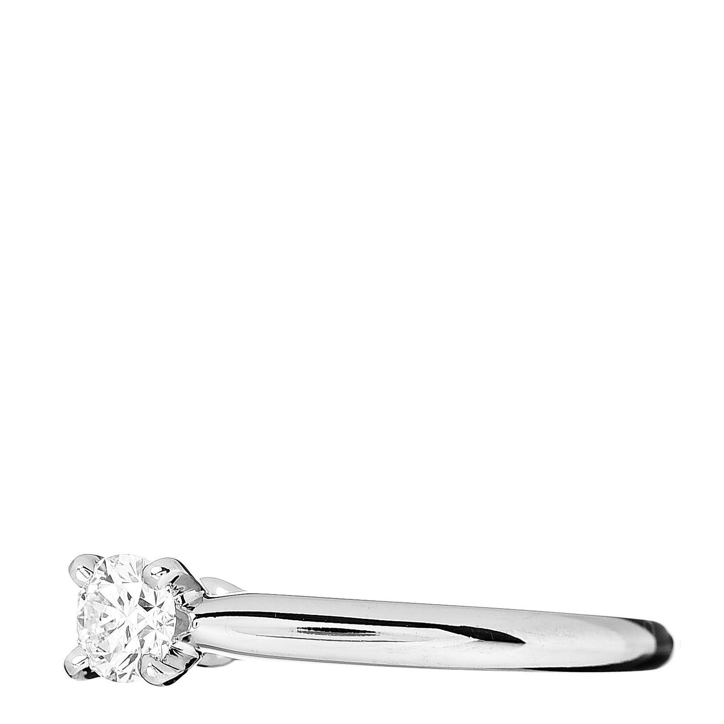 Platinum Diamond .18ct Solitaire Engagement Ring 46 3.75