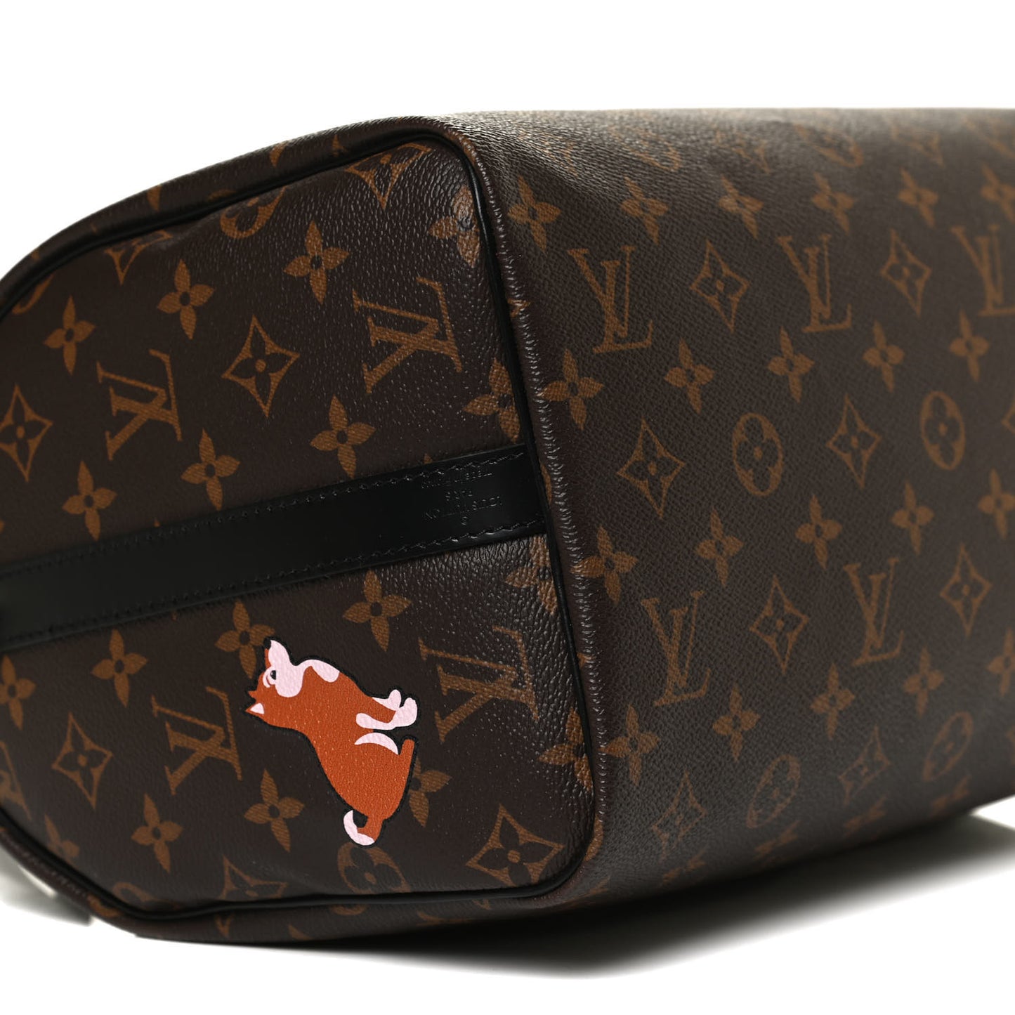 Monogram My World Tour Speedy Bandouliere 30 Black