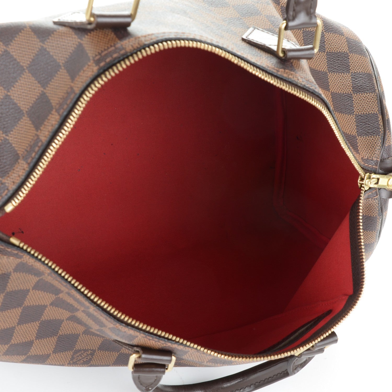 Louis Vuitton Damier Ebene Speedy 35 5 of 7