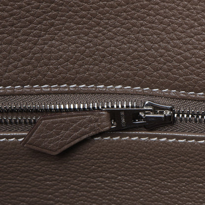 Hermes Taurillon Clemence Retourne Kelly 40 Etoupe 16 of 36