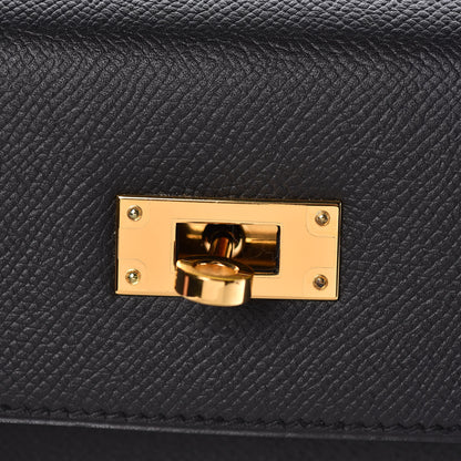 Hermes Epsom Kelly Sellier 28 Black 11 of 38