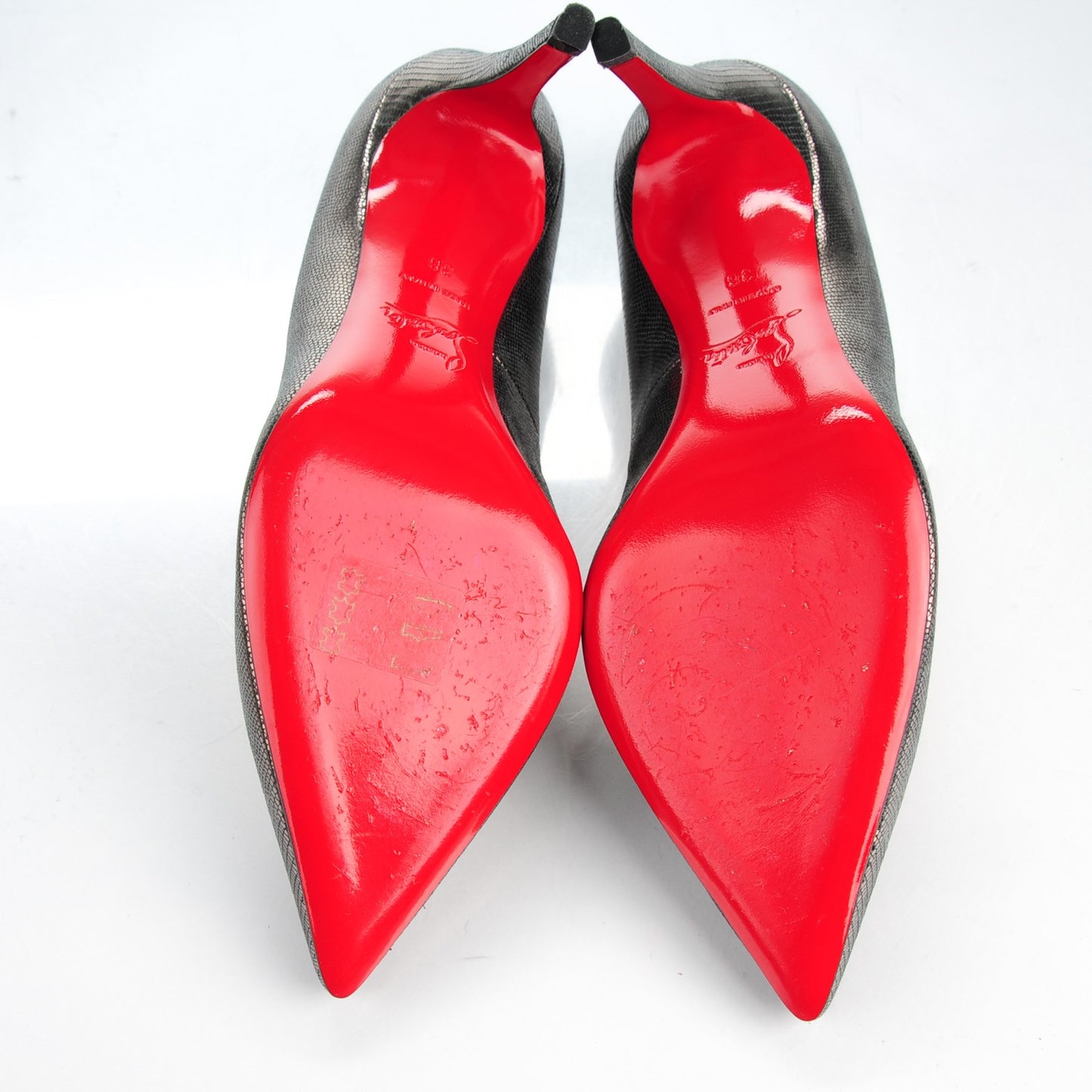 Facette Laminato Pigalle 85 Pumps 38 Anthracite