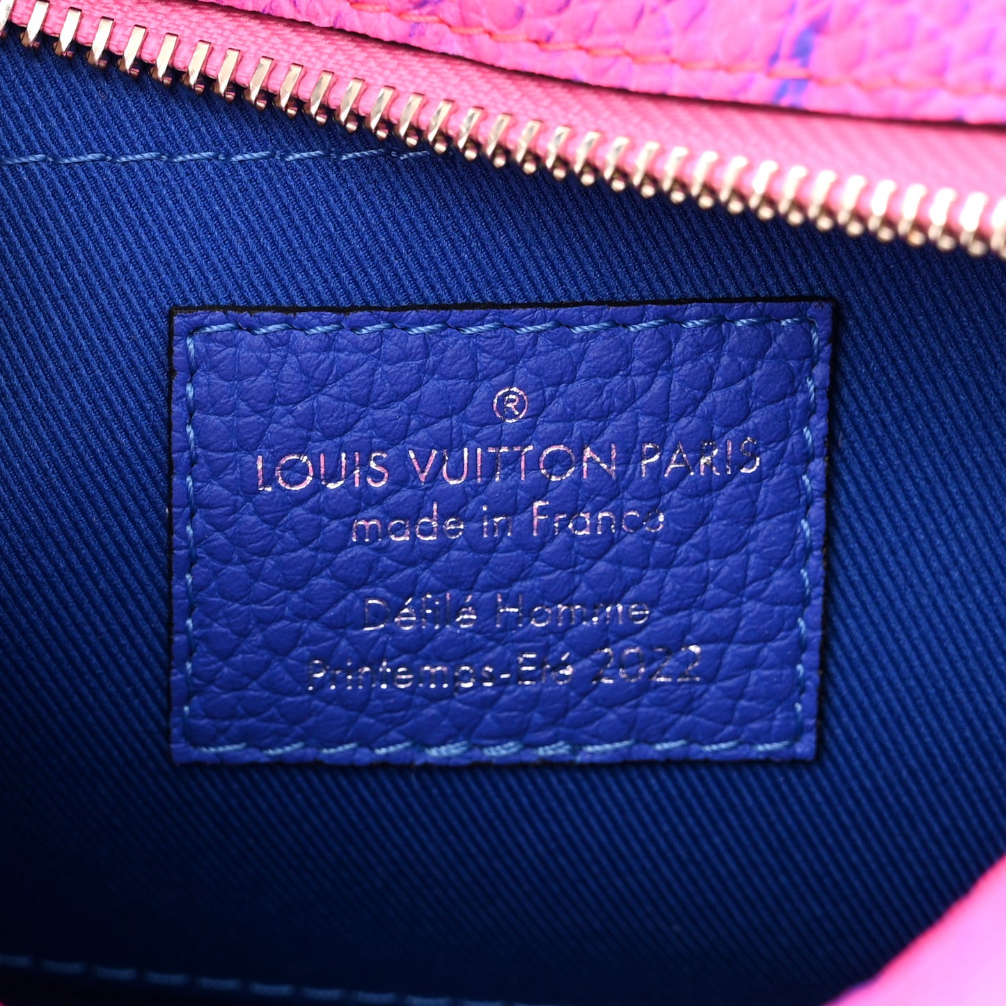 Taurillon Illusion Mini Soft Trunk Bleu Rose